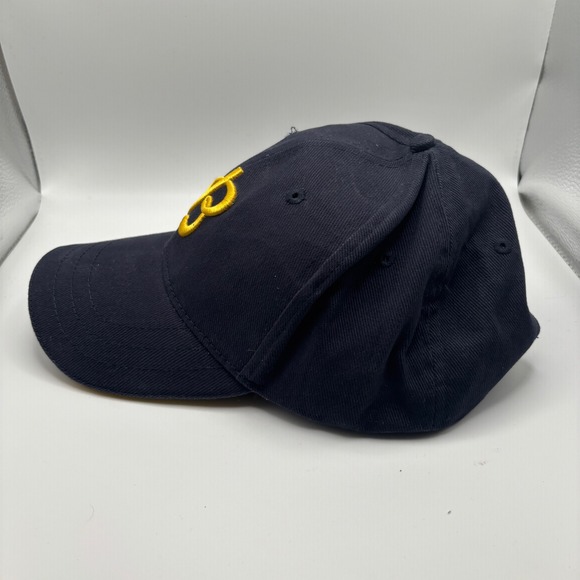Breitling Navy Blue Yellow Adjustable Hat Men's Size O/S - Picture 3 of 5
